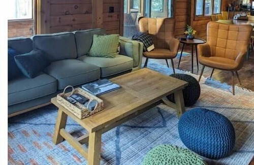 Lake Clear Cabin | Lakefront Home and Boathouse on Lake Clear