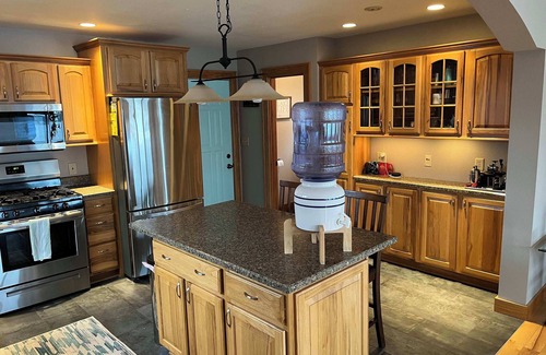 Plainwell House | Lakefront Home w/Sunset Views. New to Rental Market! Pontoon Rental Available.