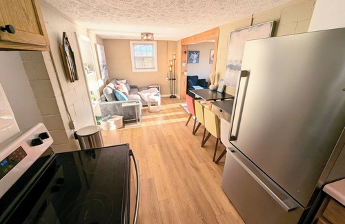 Cloverdale House | Lakefront Home with Sunsets, Dock, and Deck! Dogs Stay Free!