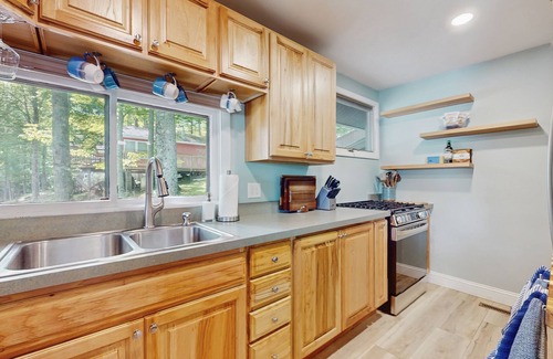 Gloversville House | Lakefront house and cottage with kayaks, hot tub, dock - in ADK Park