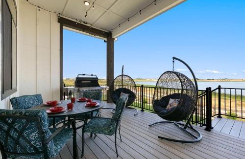 Centerra Villa | Lakefront Luxury - Hot Tub, Pool Table & Views!