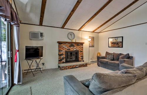 Milford House | Lakefront Milford Home with Pvt Dock and Hot Tub!