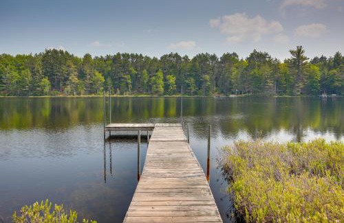 Minocqua House | Lakefront Minocqua Getaway Dock, Game Room!