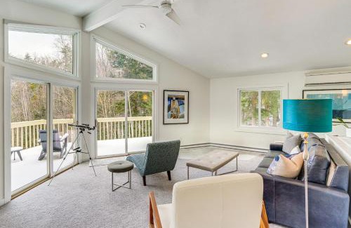 Otis House | Lakefront Otis Home with Stunning Views and Boats!