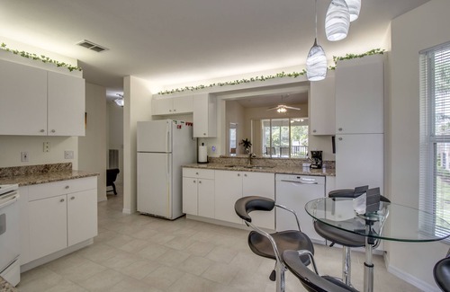 Cypress Lake Condo | Lakefront, Pet Friendly, Resort Pool Community 2/2 End Unit Condo Near Beaches