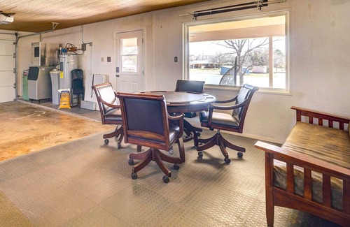 San Angelo House | Lakefront San Angelo Getaway w/ Boat Dock!