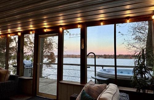 Decatur House | Lakefront, Water toys, Hot Tub, Swim and Boat Dock