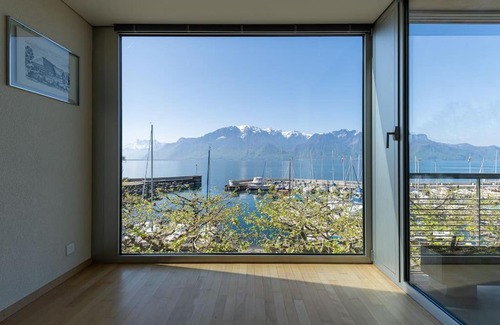 Vevey Apartment | Lakeside-Apartment-1 Grand appartement familial avec 2 terrasses et vue panoramique
