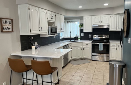 Wentworth House | Lakeside Getaway on Lake Madison. Hot tub with a view of the lake!