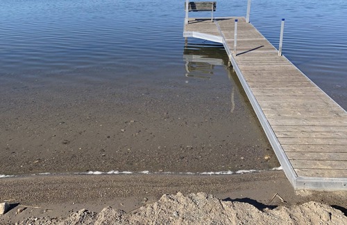 Stutsman County Cabin | Lakeside Oasis. Sit back and relax at the lake!