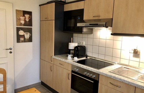 Stolpe auf Usedom Condo | Landhaus am Haff, apartment A7 - relaxation under the reed roof from the very beginning