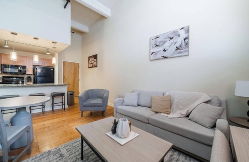 Petersburg Apartment | Landing | Stylish 1BD, Courtyard, Gym