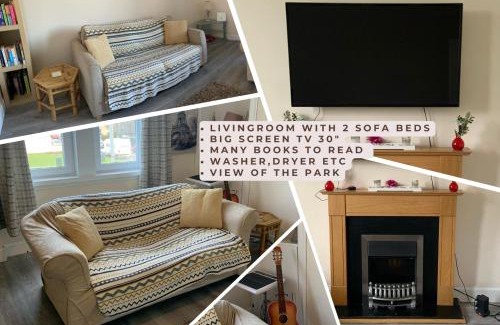 Levenmouth Apartment | Large 2 Floor Apt near Beach & Train and Golf courses