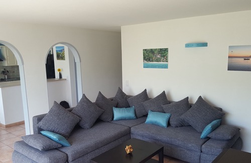 Argeles Plage Apartment | Large apartment, exceptional sea view, seafront, Argeles Plage, Climatisation