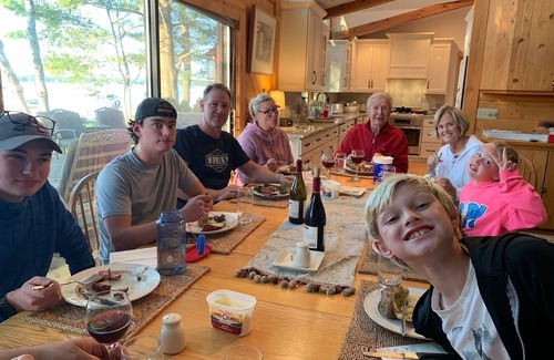 Mears House | Large beautiful lake front house on Silver Lake MI