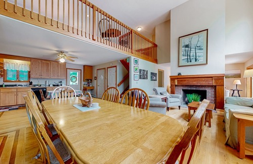 Gilmanton Hotel | Large dog-friendly home on Manning Lake with deck, lake views, dock, 4 kayaks