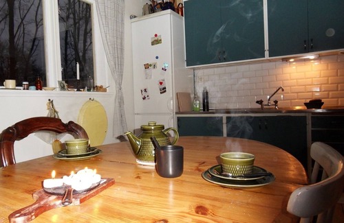 Osby House | Large holiday home on a forest property with saunaand boat by the lake