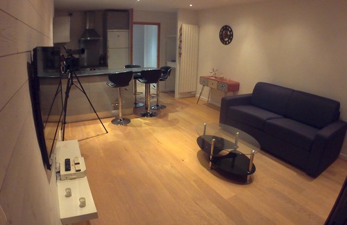 Trevou-Treguignec Apartment | Large sea view apartment