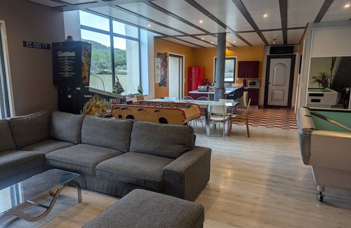 Fontanes House | Large stone house, swimming pool, billiards, petanque area, table soccer