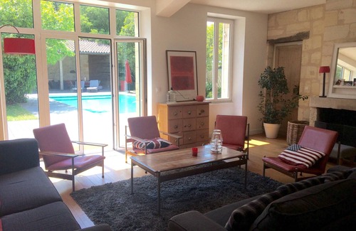 Blanquefort House | Large stone house with swimming pool