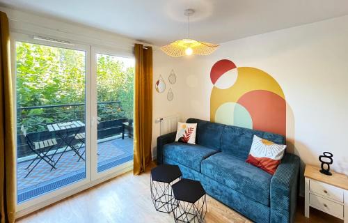 Vaires-sur-Marne Apartment | Le 24 Nautic, Appartement douillet Bassin olympique Disneyland & Paris avec parking