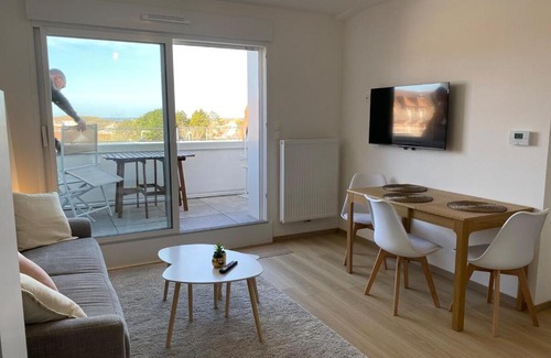 Sainte-Cecile-Plage Apartment | Le Carpe Diem
