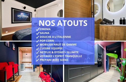 Armentieres Apartment | Le Cinema - Les Demeures d'Adrien