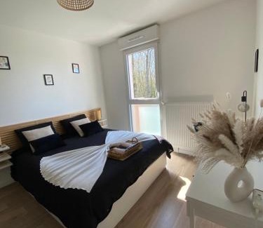 Villepinte Apartment | Le Cosy De l'Ourcq T2 40m2 20 min de Paris
