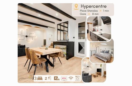 Saint Nicolas - Charles III - Ville vieille - Trois Maisons - Leopold Apartment | Le Dom Calmet