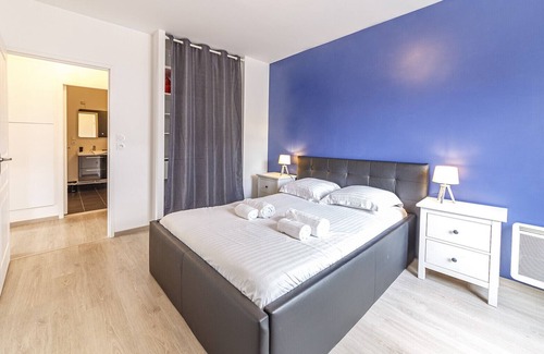 Les Hauts de Saint-Aubin Apartment | Le Jane Addams - T2 calme avec balcon