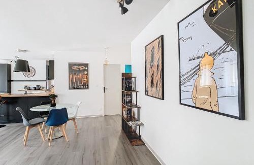 Voiron Apartment | LE LOFT, 2 chambres 85 m2, hyper centre, proche gare