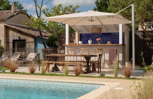 Marsolan House | Le Mas Gascon - Maison de vacances 4 étoiles avec piscine et vue proche de Lectoure