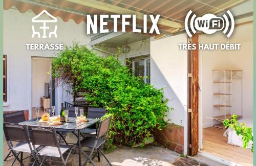 Le Mans Apartment | Le Pré Vert - Terrasse - Calme - Netflix
