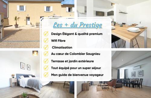 Colombier-Saugnieu Apartment | Le PRESTIGE 152 proche aéroport -gare Lyon -groupama stadium-ldlc arena