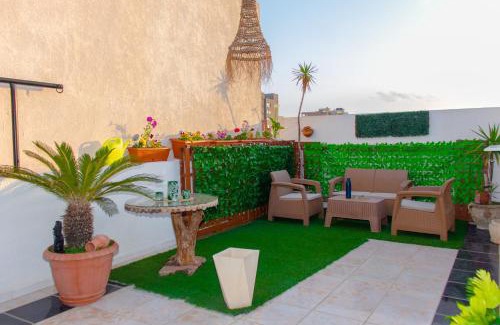 Nabeul Apartment | Le Rooftop Apparte - Barbecue, Grande Terrasse