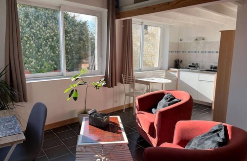 Port-d'Envaux Apartment | Le Studio du Castel Silence Avec vue sur le Parc