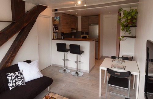 Vaulnaveys-le-Haut Apartment | Le T2 Douillet d'Uriage -Residence Le Louvre -Chamrousse thermal cure-2/3 pers