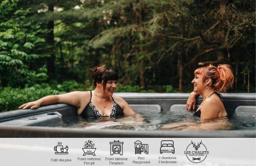 Sainte-Lucie-des-Laurentides House | Le2085 - Spa et Plage - Les chalets dans le nord