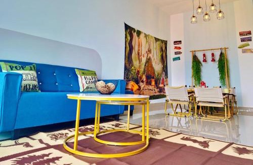 Kampung Bukit Merbah Apartment | Leisure Home - 7pax Camping Theme