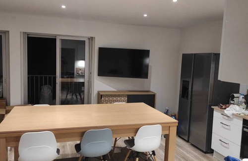 Champfromier Apartment | LELEXINE APARTMENT WITH BALCONY AT THE FOOT OF THE SLOPES, NOT OVERLOOKED