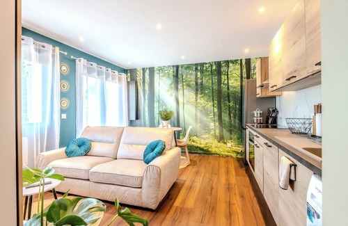 Thonon-les-Bains Apartment | Les Chants de l'Eau - Charming apartment with 2-seater whirlpool bath