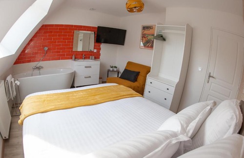 Sablons sur Huisne House | Les clés de la ferme - 4 chambres - proche La Loupe et Nogent-le-Rotrou - option SPA