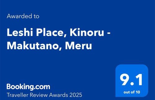 Meru Apartment | Leshi Place, Kinoru - Makutano, Meru