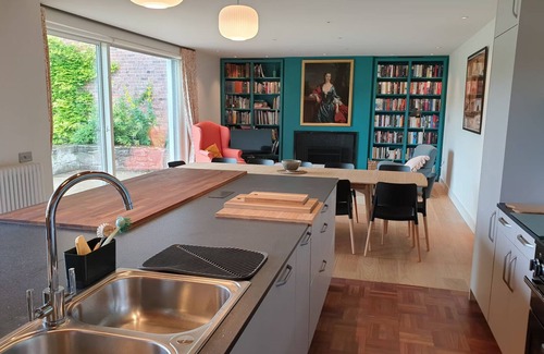 North Berwick House | Leuchie Walled Garden Luxury mid-Century holiday home that sleeps 12,