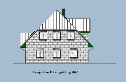 Vollerwiek Apartment | Leuchtfeuer, Ferienwohnung für 4 Personen - Erwachsene oder Kinder - in DE FEERJENHUSEN am Haubarg von Vollerwiek, Fertigstellung April 2020