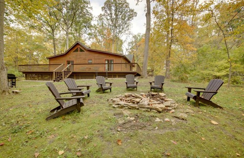 Bath House | Liberty Vacation Rental 3 Mi to Brookville Lake!