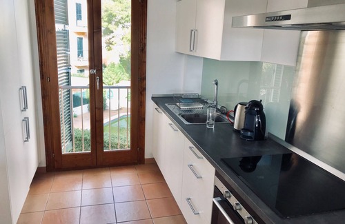 Puerto de Pollensa Apartment | Licensed Beautiful large 2 Bed Apartment in Puerto Pollenca. 2 pools and balcony