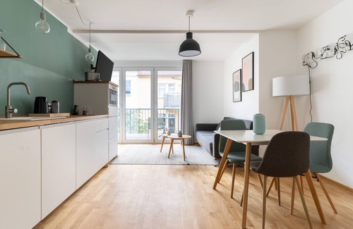 Zentrum-West Apartment | Limehome Leipzig Jahnallee