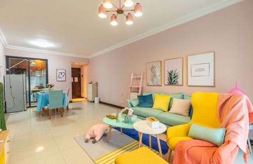 Xiangzhou District Apartment | Locals Boutique Apartment Huafa Plaza 9