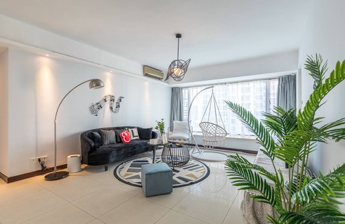 Xiangzhou District Apartment | Locals Boutique Apartment Huafa Plaza 35